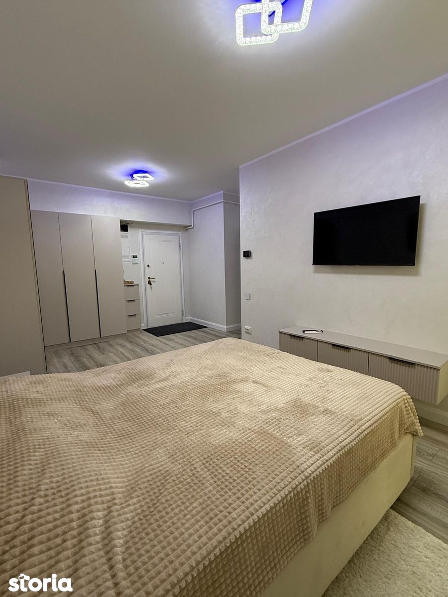 Apartament 1 cameră de închiriat în Royal Town Copou — 48 m², 490€/lună